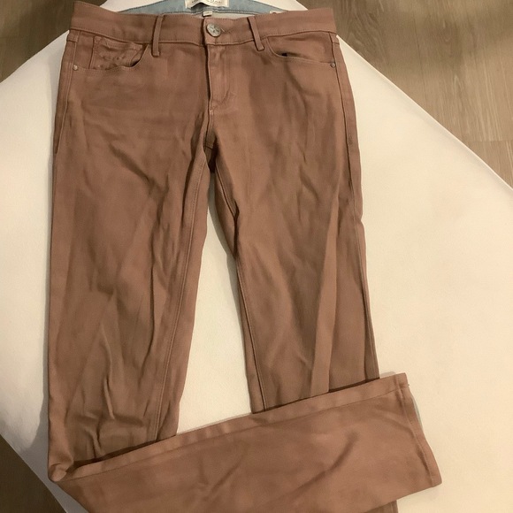 Habitual Jean Womens Size 26 Kiss Cocoa Waxed Skinny Alice Model Modern Chic - Picture 1 of 6